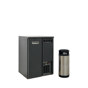 Chladicí box na sudy, strojová jednotka vpravo - SFK-2E+