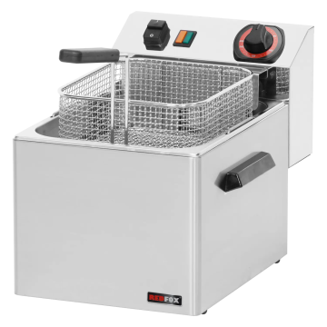 Fritéza elektrická 0,43 kW/l, 8 l stolní 230 V | REDFOX - FE 07 S