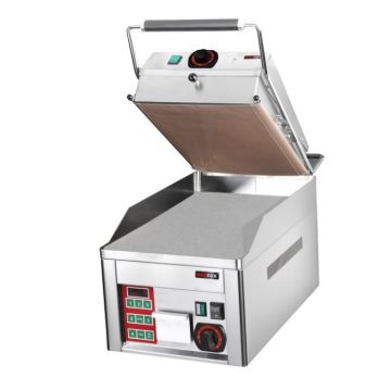 Grilovací deska elektrická hladká durable chrom s kontaktní deskou | REDFOX - FTHC 30 ED + KD 30 T