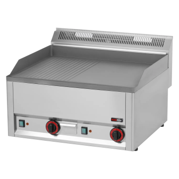 Grilovací deska 65x48 elektrická kombinovaná bez podestavby 400 V | REDFOX - FTHR 60 EL