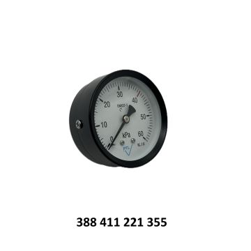 Manometr zadní vývod