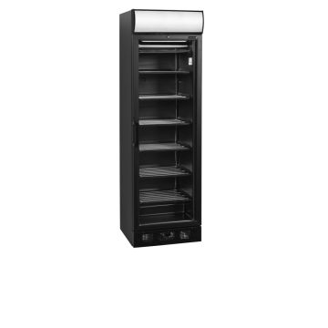 Mrazicí skříň prosklené dveře - TEFCOLD UFSC 370 GCP Black
